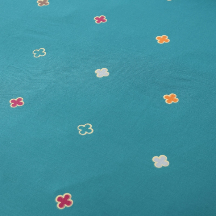 91家纺网 家纺一手货源 找家纺 OL 2021新款13372全棉床盖夹棉活性印染单被套 雅宝-兰