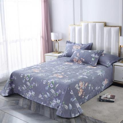 91家纺网 家纺一手货源 找家纺 （总）OL 2021新款13372全棉夹棉活性印染单品床盖