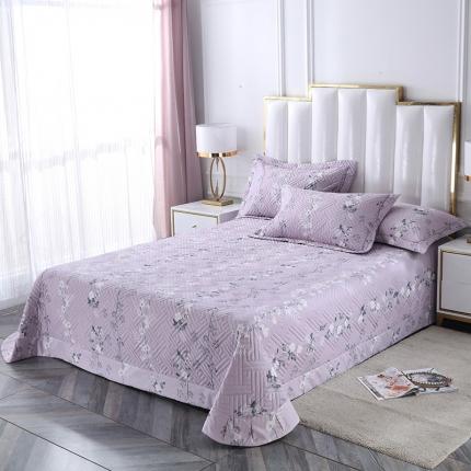 91家纺网 家纺一手货源 找家纺 （总）OL 2021新款13372全棉夹棉活性印染单品床盖