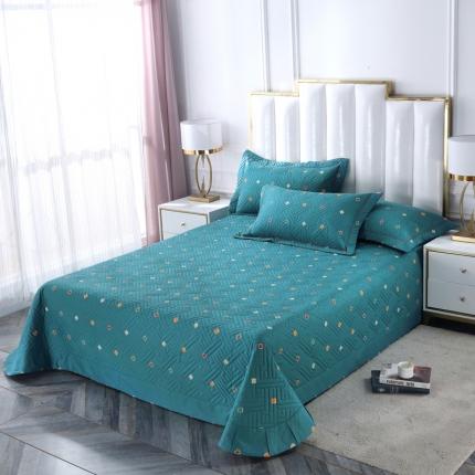 91家纺网 家纺一手货源 找家纺 （总）OL 2021新款13372全棉夹棉活性印染单品床盖