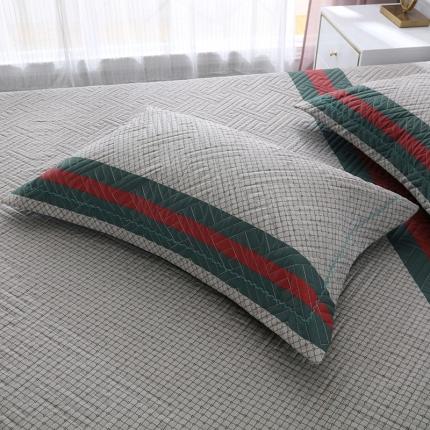 91家纺网 家纺一手货源 找家纺 （总）OL 2021新款13372全棉夹棉活性印染单品枕套