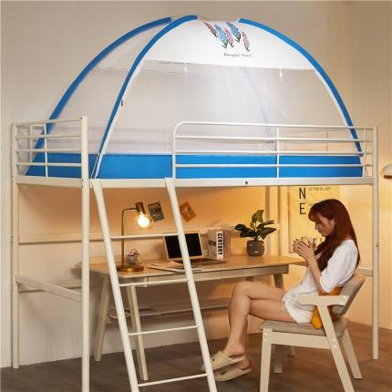 91家纺网 家纺一手货源 找家纺 冉美家纺 2021新款学生蚊帐 浪漫花语