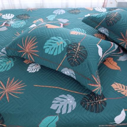 OL 2021新款13372全棉夹棉活性印染单品枕套 一见钟情-兰