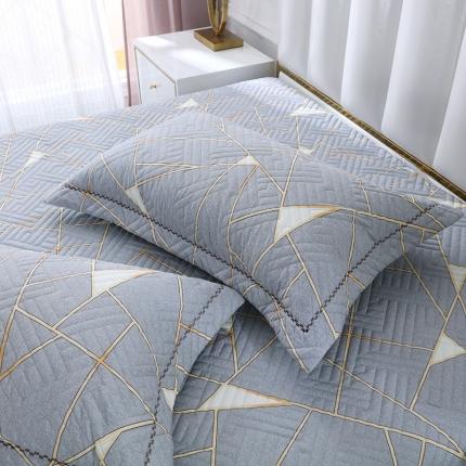 OL 2021新款13372全棉夹棉活性印染单品枕套 圣保罗