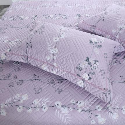 OL 2021新款13372全棉夹棉活性印染单品枕套 俏上枝头