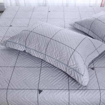 OL 2021新款13372全棉夹棉活性印染单品枕套 悄悄爱