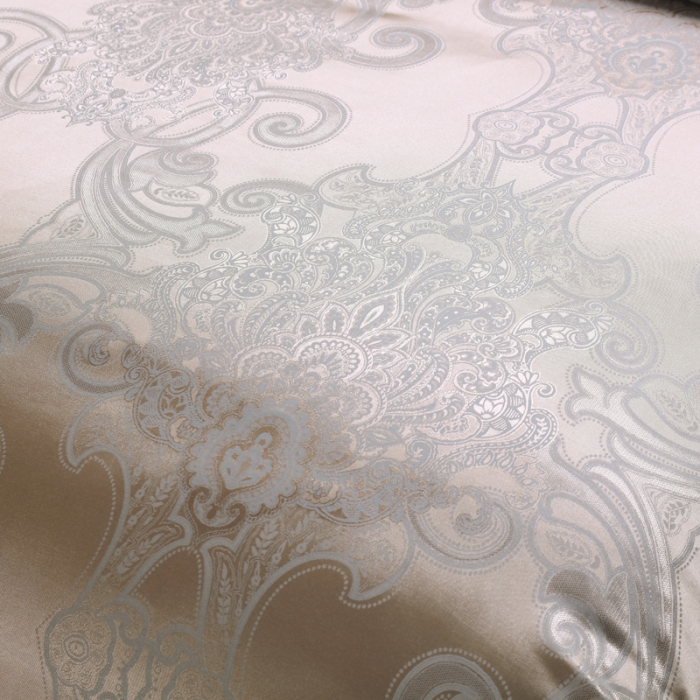 91家纺网 家纺一手货源 找家纺 OL家纺2020欧式轻奢丝加棉贡缎大提花床盖四件套 别样年华