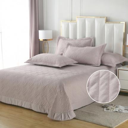 91家纺网 家纺一手货源 找家纺 （总）OL2020长绒棉60S肌理纹全棉婚庆夹棉单床盖