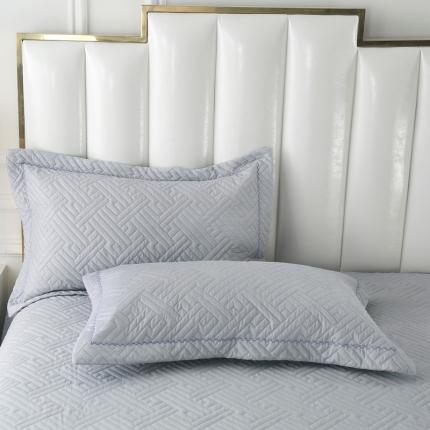 91家纺网 家纺一手货源 找家纺 （总）OL 2020长绒棉60S肌理纹全棉婚庆夹棉单枕套