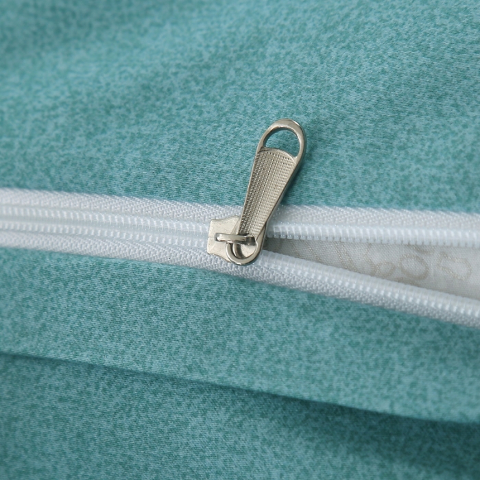 91家纺网 家纺一手货源 找家纺 OL 2020长绒棉60S肌理纹全棉婚庆夹棉单枕套 圆点蓝