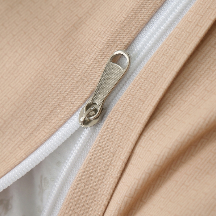 91家纺网 家纺一手货源 找家纺 OL 2020长绒棉60S肌理纹全棉婚庆夹棉单枕套 长格夕阳红