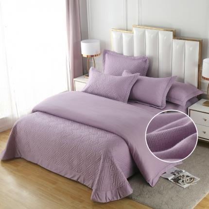 91家纺网 家纺一手货源 找家纺 （总）OL 2020长绒棉60S肌理纹全棉婚庆夹棉单被套