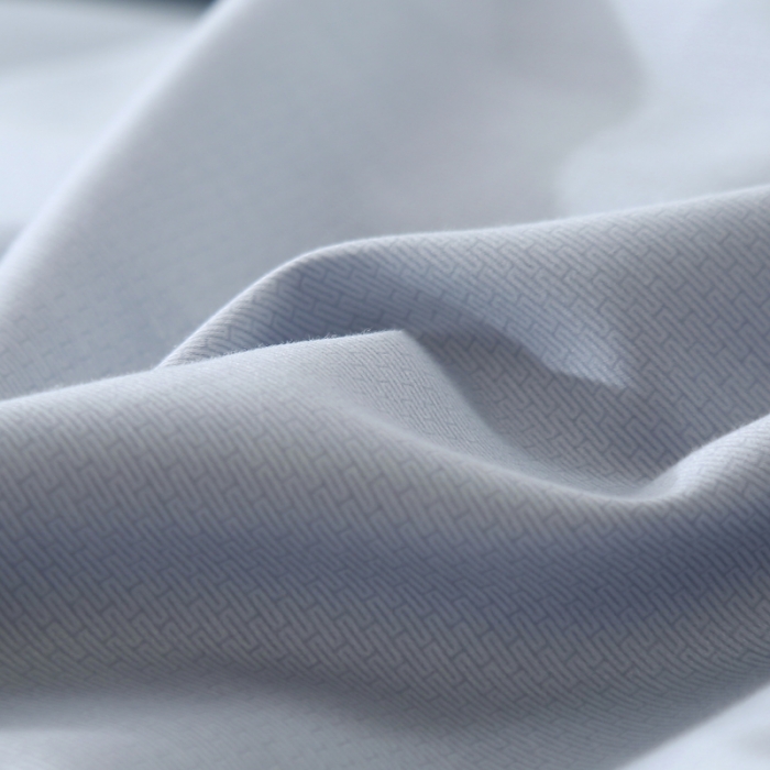 91家纺网 家纺一手货源 找家纺 OL 2020长绒棉60S肌理纹全棉婚庆夹棉单被套 长格灰紫