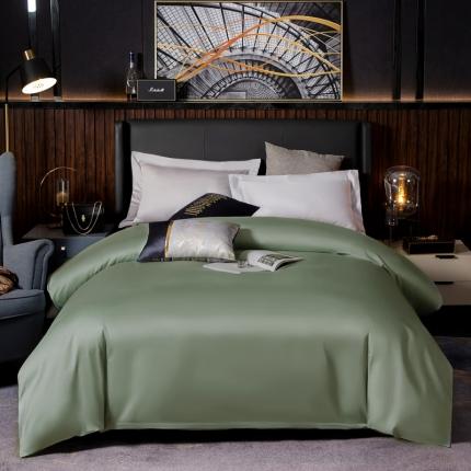 91家纺网 家纺一手货源 找家纺 （总）绵庭家纺 2020新款素色长绒棉单品被套