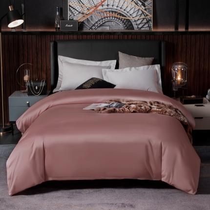 91家纺网 家纺一手货源 找家纺 （总）绵庭家纺 2020新款素色长绒棉单品被套