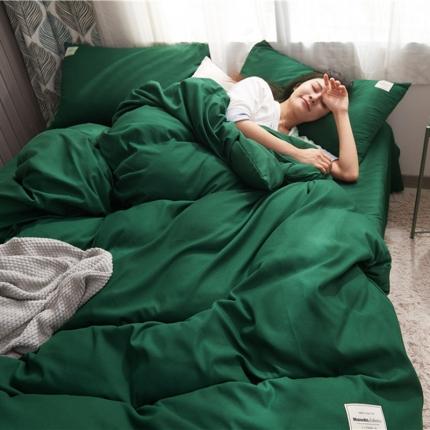 91家纺网 家纺一手货源 找家纺 （总）水墨江南 网红同款北欧风纯色磨毛四件套学生套件多规格