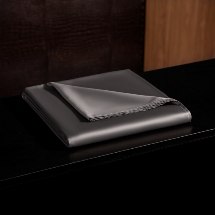 91家纺网 家纺一手货源 找家纺 绵庭家纺 2020新款素色长绒棉单品床单 高级灰