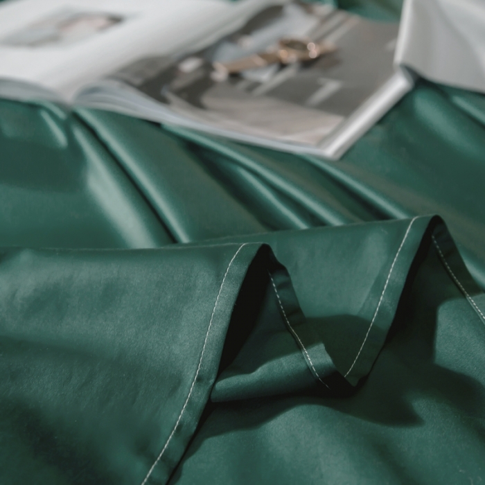 91家纺网 家纺一手货源 找家纺 绵庭家纺 2020新款素色长绒棉单品床单 莫兰迪