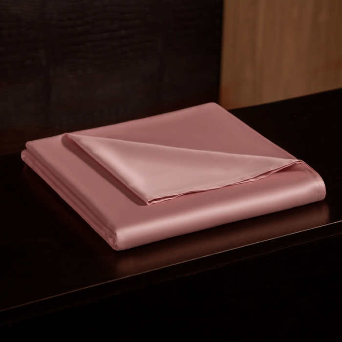 91家纺网 家纺一手货源 找家纺 绵庭家纺 2020新款素色长绒棉单品床单 紫豆沙