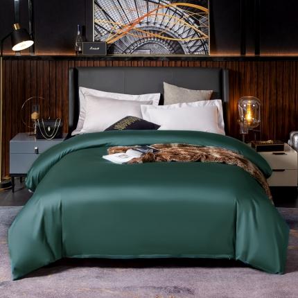 91家纺网 家纺一手货源 找家纺 绵庭家纺 2020新款素色长绒棉单品被套 莫兰迪