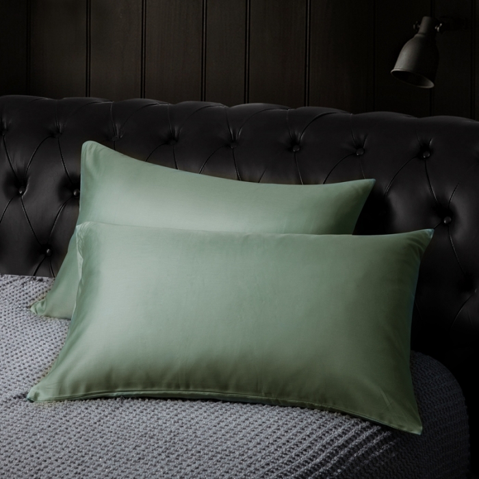 91家纺网 家纺一手货源 找家纺 绵庭家纺 2020新款素色长绒棉四件套 灰绿