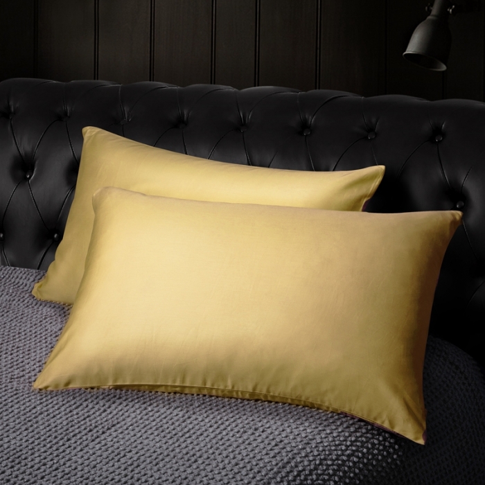 91家纺网 家纺一手货源 找家纺 绵庭家纺 2020新款素色长绒棉四件套 柠檬黄