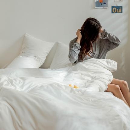 91家纺网 家纺一手货源 找家纺 （总）华超针织 2021新款针织纯色四件套（纯色2）