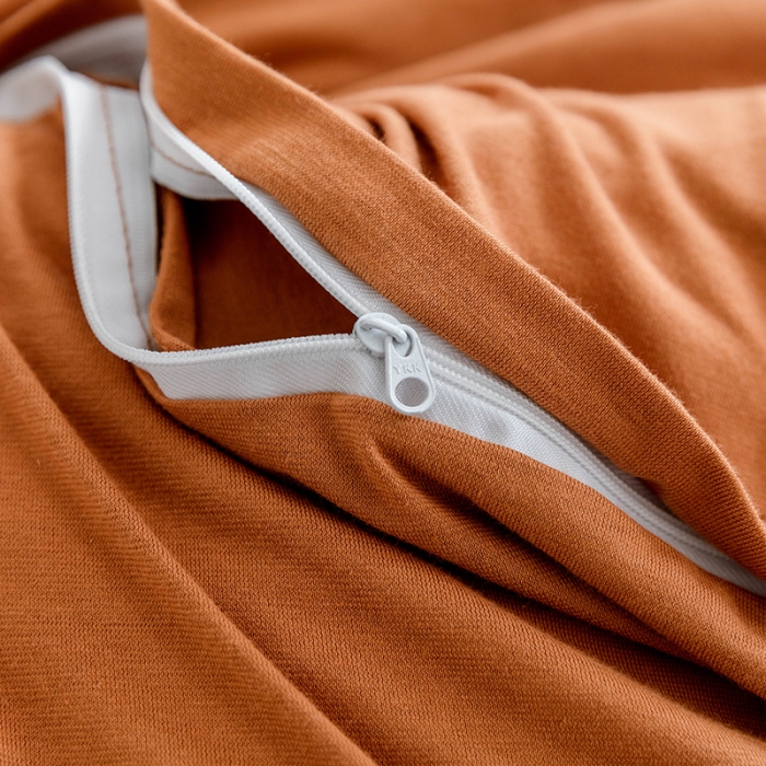 91家纺网 家纺一手货源 找家纺 华超针织 2021新款针织纯色四件套（纯色2） 南瓜