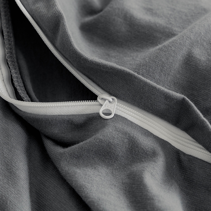 91家纺网 家纺一手货源 找家纺 华超针织 2021新款针织纯色四件套（纯色2） 深灰