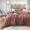 91家纺网 家纺一手货源 找家纺 十九色家纺 新款50*50撞色长绒棉高端埋线款全棉四件套 诗瑶