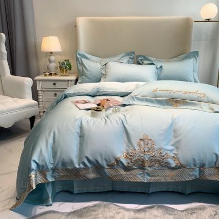 91家纺网 家纺一手货源 找家纺 （总）馨蕊家居 202160s双股埃及长绒棉维尼亚系列四件套