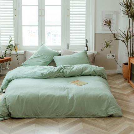 91家纺网 家纺一手货源 找家纺 （总）华超针织 2021新款针织纯色单被套1