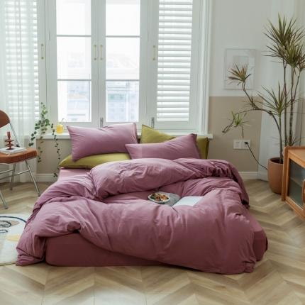 91家纺网 家纺一手货源 找家纺 （总）华超针织 2021新款针织纯色单被套1