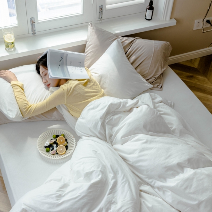 91家纺网 家纺一手货源 找家纺 （总）华超针织 2021新款针织纯色单被套1