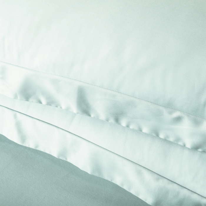 91家纺网 家纺一手货源 找家纺 小米笠 2021新款60支长绒棉纯色床笠三件套床盖床单可定制四季款 薄荷绿