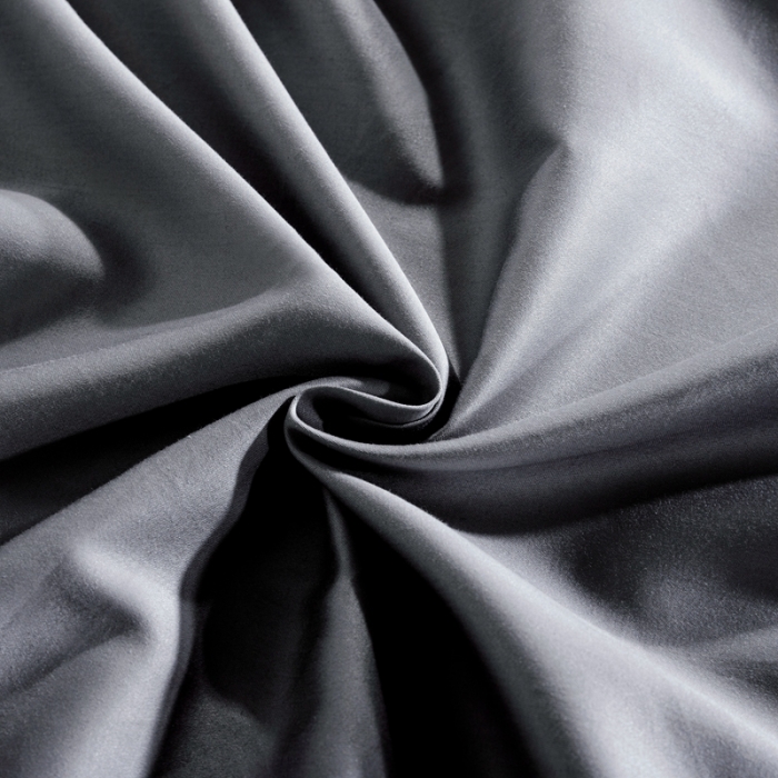 91家纺网 家纺一手货源 找家纺 小米笠 2021新款60支长绒棉纯色床笠三件套床盖床单可定制四季款 深空灰