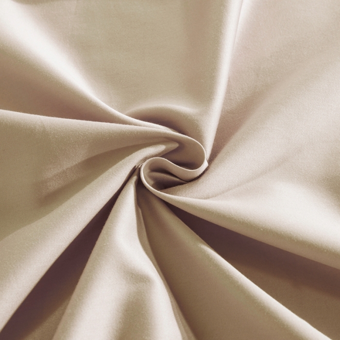 91家纺网 家纺一手货源 找家纺 小米笠 2021新款60支长绒棉纯色床笠三件套床盖床单可定制四季款 香槟金