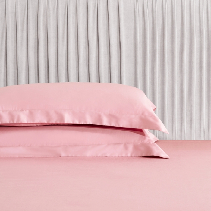 91家纺网 家纺一手货源 找家纺 小米笠 2021新款60支长绒棉纯色床笠三件套床盖床单可定制四季款 香妃玉