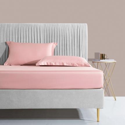 小米笠 2021新款60支长绒棉纯色床笠三件套床盖床单可定制四季款 香妃玉