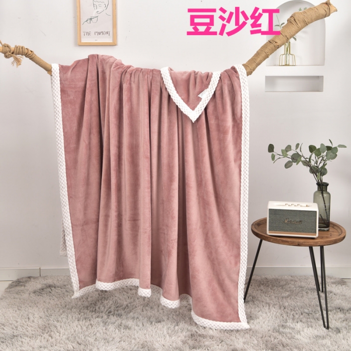 91家纺网 家纺一手货源 找家纺 （总）京宇毯业 2021新款加厚双面牛奶绒毛毯