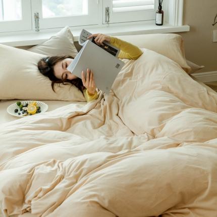 91家纺网 家纺一手货源 找家纺 （总）华超针织 2021新款针织纯色单床单1