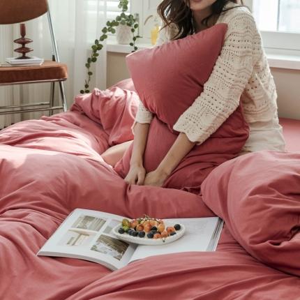 91家纺网 家纺一手货源 找家纺 （总）华超针织 2021新款针织纯色单床单1