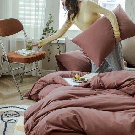 91家纺网 家纺一手货源 找家纺 （总）华超针织 2021新款针织纯色单床单1