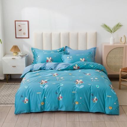 91家纺网 家纺一手货源 找家纺 （总）星期三 2020年7月新款全棉13372四件套（加老板微信有会员价）