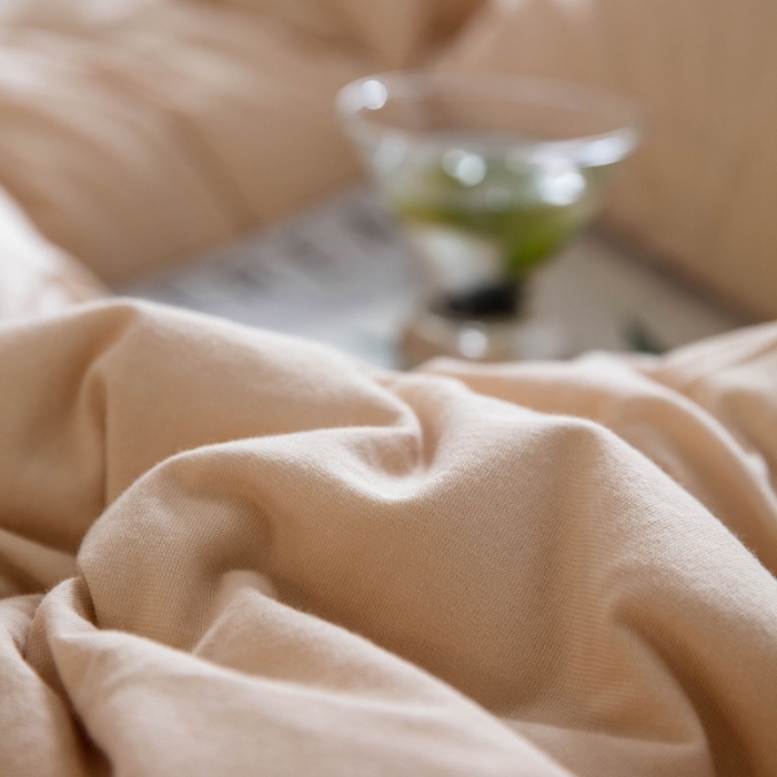 91家纺网 家纺一手货源 找家纺 （总）华超针织 2021新款针织纯色四件套2