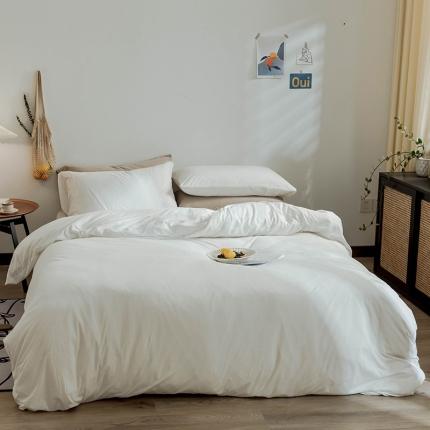 91家纺网 家纺一手货源 找家纺 （总) 华超针织 2021新款针织纯色单被套