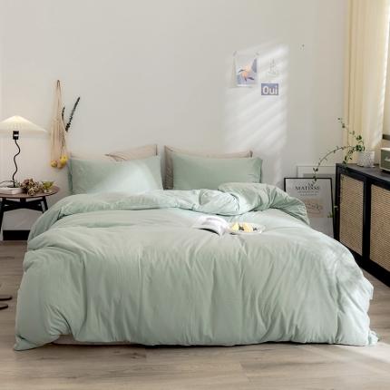 91家纺网 家纺一手货源 找家纺 （总) 华超针织 2021新款针织纯色单被套