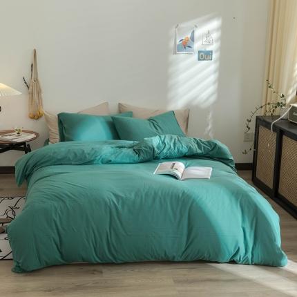 91家纺网 家纺一手货源 找家纺 （总) 华超针织 2021新款针织纯色单被套