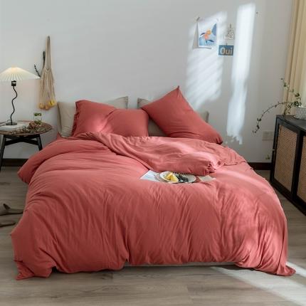 91家纺网 家纺一手货源 找家纺 （总) 华超针织 2021新款针织纯色单被套