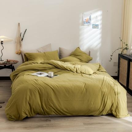 91家纺网 家纺一手货源 找家纺 （总) 华超针织 2021新款针织纯色单被套